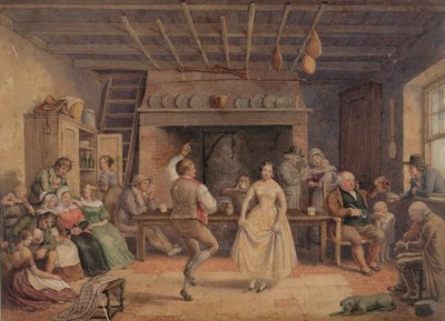 Dans in Boerderijkeuken door R. Poate